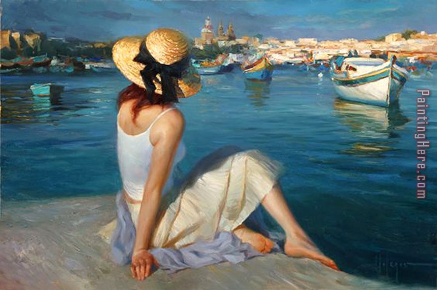 Summer Vacation painting - Vladimir Volegov Summer Vacation art painting